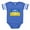 Royal Blue, variant on CafePress - Pray For Peace In Ukraine - Cute Infant Baby Football Bodysuit
