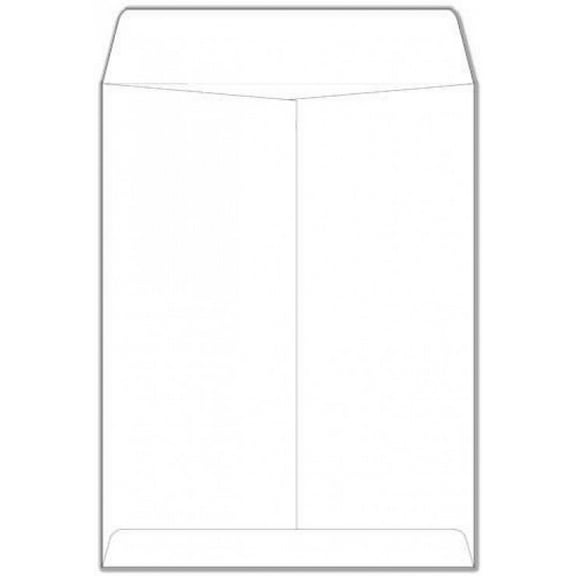 Catalog Envelopes - 24lb WHITE WOVE - (9 x 12) - 500 Box