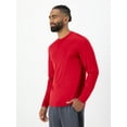 thumbnail image 4 of Hanes Men's Sport Cool DRI Performance Long-Sleeve T-Shirt (50+ UPF), Sizes S-3XL, 4 of 8