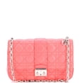 thumbnail image 1 of Pre-Owned Miss Dior Flap Bag Cannage Quilt Lambskin Medium By Rebag, 1 of 8
