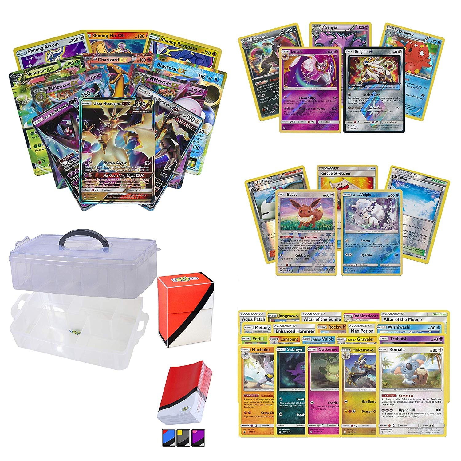 1 pack of MIXED POKEMON GAME /& TRAINER 60 CARD LOT IN DECK Variety pack