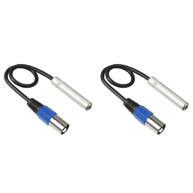 0 3 M XLR Pines A 6 35 Mm Estéreo Jack Cable Adaptador Audio