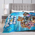 thumbnail image 6 of Cartoon Puppy Dog Pals Soft Micro Fleece Blanket Cozy Blanket Thick Warm Plush Throw Bedding Room Decor Flannel Blankets For Bed Sofa 60"X50", 6 of 8