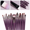 thumbnail image 3 of Professional Set of 20 Makeup Brushes, Pro-Worthy Makeup Brushes for A Flawless Full-Face Application, for Foundation Blush Concealer Eyeshadow, Black, 3 of 8