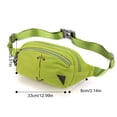 thumbnail image 4 of Aosijia Women Fanny Pack with Adjustable Strap Running Fitness Belt Bag Casual Waist Bag Green, 4 of 18