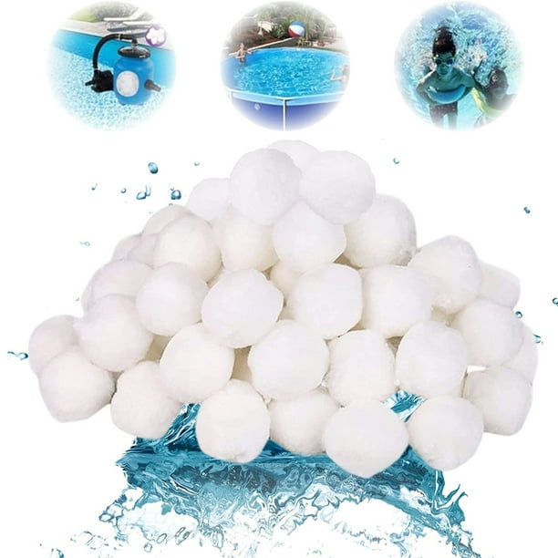 1.5 lbs Pool Filter Balls EcoFriendly Fiber Filter Media for