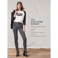 thumbnail image 4 of Levi’s Original Red Tab Women's 721 High-Rise Skinny Jeans, 4 of 8