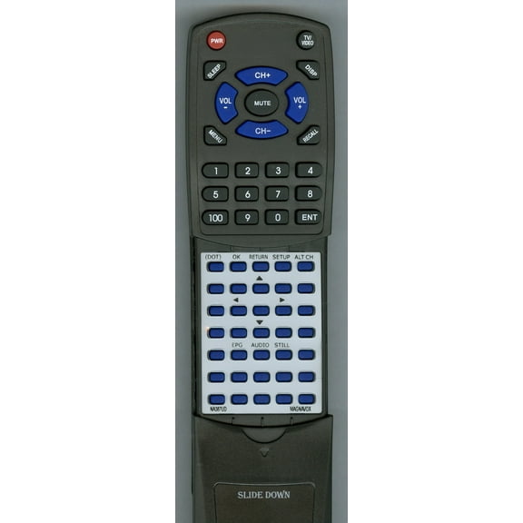 Replacement Remote for MAGNAVOX NA387UD, RTNA387UD, NA387, TB100MG9