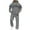 Light Gray, variant on MLQIDK Mens Workout Gym Big and Tall Track Suits Fleece Zip up Hoodie and Sweatpants 2 Piece Set Athletic Winter Sport Tracksuits Jogging Suit Lounge Outfit Navy 3XL