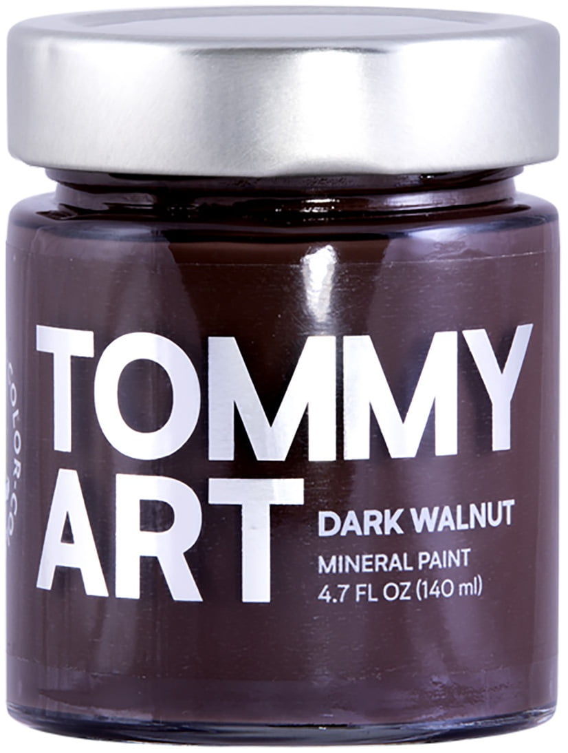 Tommy Art ChalkBased Mineral Paint 140mlDark Walnut