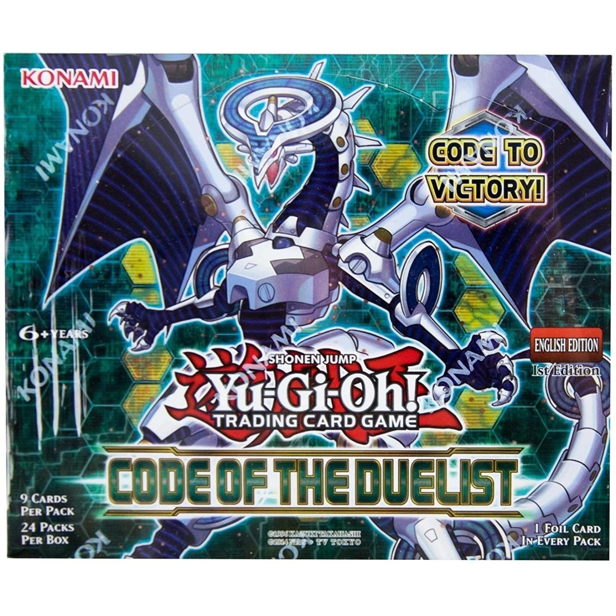 Yu-Gi-Oh Code of the Duelist 1st Edition Booster Pack Trading Cards Konami
