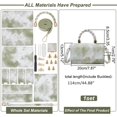 thumbnail image 2 of DIY Handbag Making Kit PU Leather Shoulder Bag Sewing Craft Materials DIY Women Personalized Crossbody Bag Making Green, 2 of 9