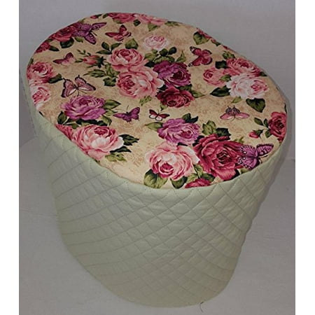 - Roses & Butterflies Cover Compatible with Keurig Coffee Brewing Systems (Cream, 2.0 - K300 thru K575)
