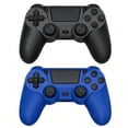 thumbnail image 5 of 2 Pack Gaming Controller for P4/Slim/Pro & PC, Wireless Controller with Dual Vibration & 6-Asix Gyro Motion Control - Black & Blue, 5 of 5