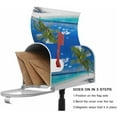 thumbnail image 5 of Tropical Paradise Beach Mail Box Cover Magnetic Anti-UV 100% Polyester Standard Size 18" X 21" Oxford Garden,Postbox Letterbox Cover, 5 of 6