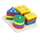 thumbnail image 1 of Bloques De Construcción Apiladores Geométricos, Bloques De Construcción Columnas Apilables Juguete Diseño Exquisito Duradero Más Suave Seguro Educativo Para Niños, 1 of 7