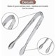 thumbnail image 3 of 10 Pieces Stainless Steel Sugar Tongs Set, Ice Cube Tongs Compatible With Sweets Candy Salad Spaghetti Serving Tongs In Wedding Party, 3 of 5