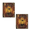 2PC-Weekly Planner-A1, variant on Waiting for the Night The Witching Hour 2027 Dated Weekly Planner | Hardcover, Habit Trackers, Weekly/Monthly, Tabbed Dividers, Gothic Artwork, Pocket, Ruler Bookmark (1PC)