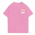 thumbnail image 2 of Yiaimeir ‌Men's Printed Loose Silhouette Tee Artistic Pullover Summer T-shirt, 2 of 4