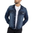 thumbnail image 6 of X RAY Jeans Mens Denim Jacket, Indigo, XL, 6 of 10