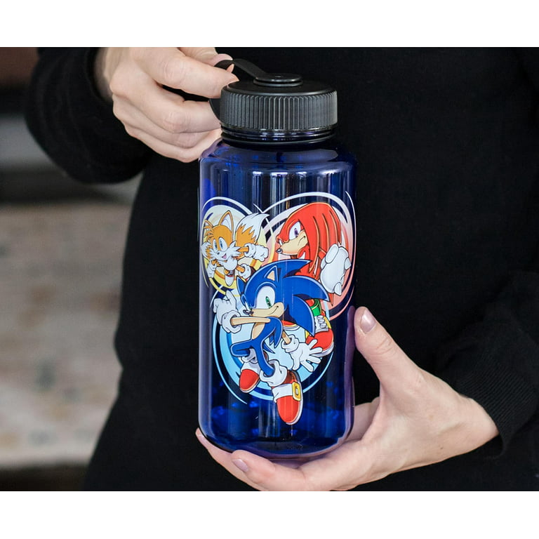 Sonic the Hedgehog Drinks Bottle 500ml with Permanent Flip up