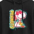 thumbnail image 3 of Peanuts - Peanuts Snoopy Woodstock - Juniors Cropped Pullover Hoodie, 3 of 6
