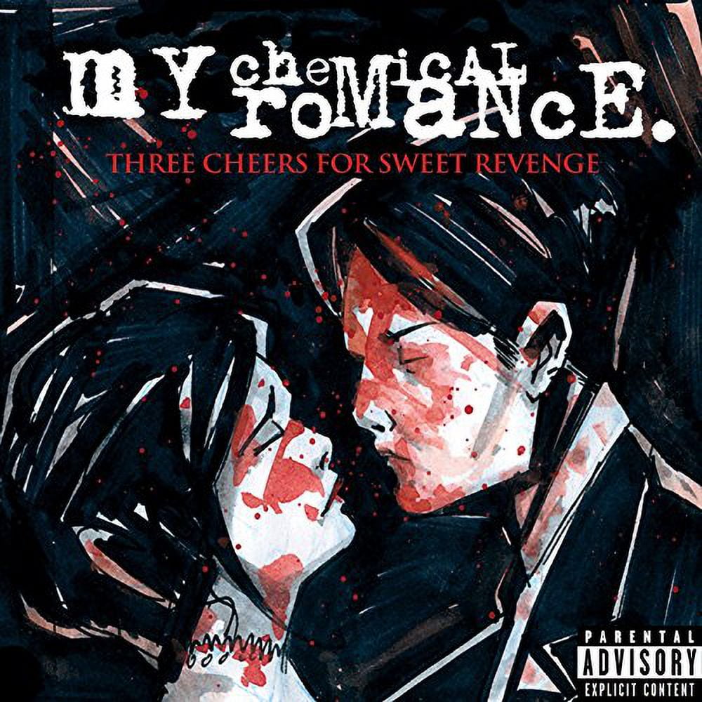 my chemical romance ジャケット　ダメージ品 My Chemical Romance - Limited Edition Vinyl LP of Three Cheers for
