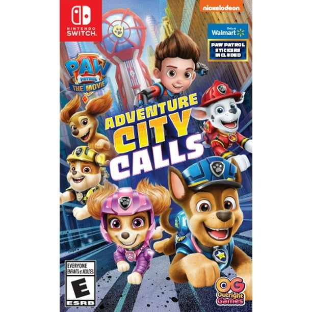 PAW The Movie Adventure City Calls, Outright Games, Nintendo Switch - Walmart.com
