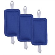 Door Silencer Door Jammer Door Closer Cushion Nursery Door Latch Cover 3 Pack for Noise Reducing Quiet Doors Baby Toddler Safety 3.25 x 5.5 Inch (Royal Blue)