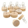 thumbnail image 2 of 10 clips de madera para fotos, tarjetas de mensajes, adornos para exhibir. Pájaro, 2 of 9