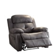 thumbnail image 2 of ACME Ashe Recliner in Gray Polished Microfiber, 2 of 2