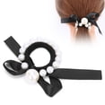 thumbnail image 4 of Corbata para el cabello Amonsee Cuerda con perla sintética para bodas Fiestas nocturnas graduación, 4 of 8