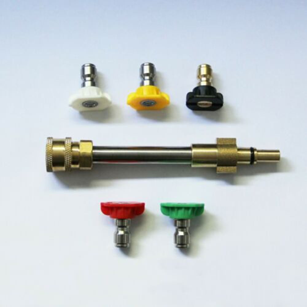 Multi-Function Adaptor High Pressure Washer Spray Nozzle Tip Convertible 