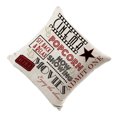 thumbnail image 2 of Billuyoard Funda de cojín con letras para decoración del hogar, funda de cojín con estampado de cine de lino de primera calidad Decoración del hogar TYPE1, 2 of 6