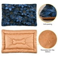 thumbnail image 2 of Cozy Mat Pet Bed Indoor Outdoor Warm Soft For Cat Dog Puppy(S/M) Deep Blue Flower, 2 of 6