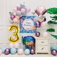 thumbnail image 4 of Number Balloon Sympuame, globo número 3 de lámina dorada de 40 pulgadas, 4 of 9