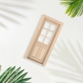 thumbnail image 2 of 1/12 casa de muñecas marco de ventana de puerta en miniatura casa de muñecas sin pintar muebles de bricolaje JShteea El nuevo, 2 of 7