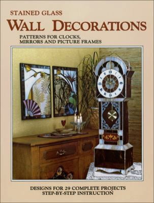 Clock Window Pattern Pre-Owned Stained Glass Wall Decorations: Patterns for Clocks, Mirrors ...