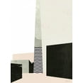 thumbnail image 2 of Green Lili 25x32 White Modern Wood Framed Museum Art Print Titled - Edge of Town I, 2 of 4