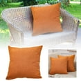 thumbnail image 2 of 20x20 Inch Solid Color Throw Pillow Covers Square Decorative Polyester Cushion Cases for Sofa Couch Bed Chair Living Room Bedroom Farmhouse Rustic Home Decor, 2 of 4