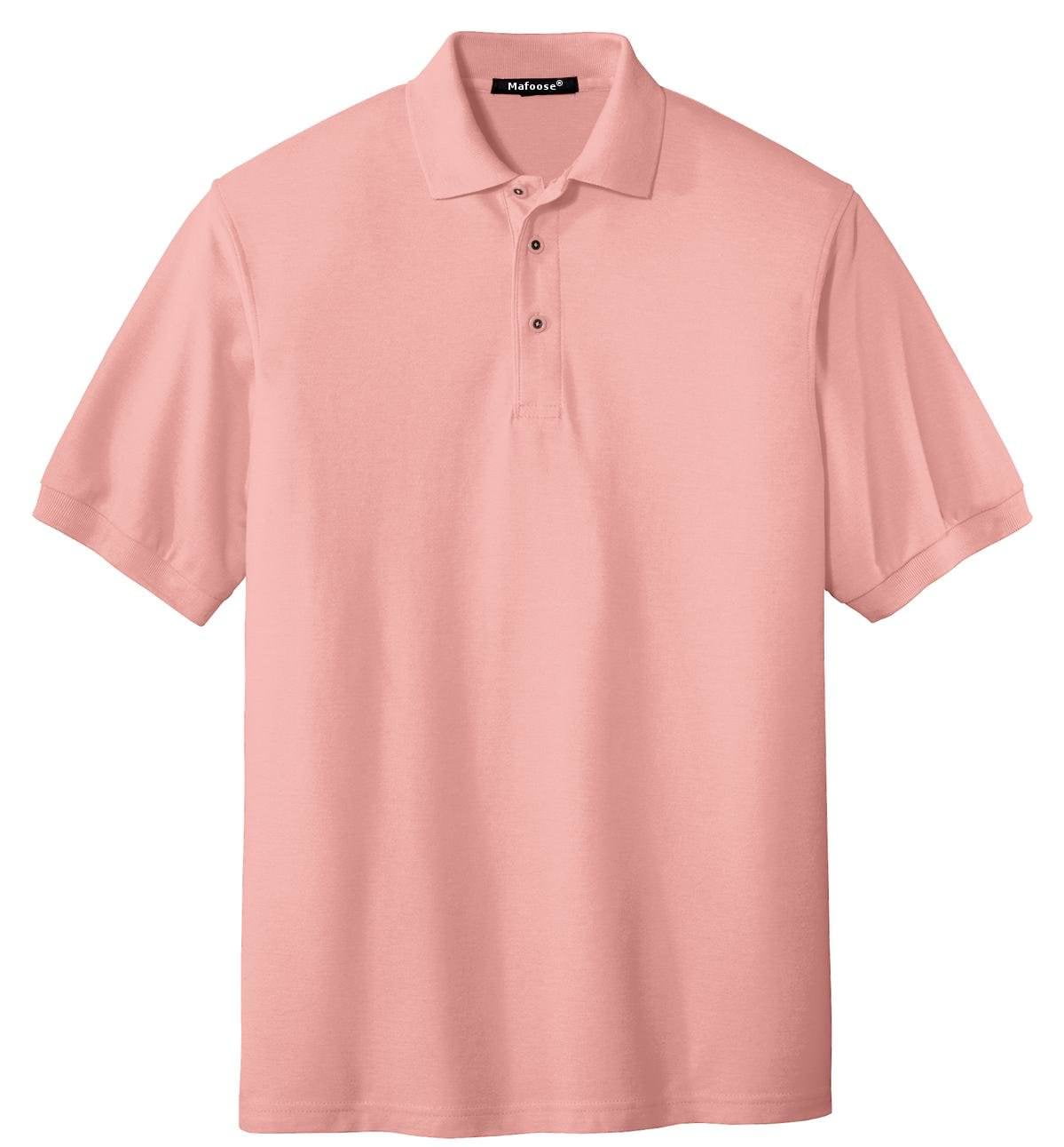 mens pale pink polo shirt