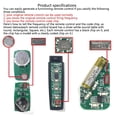 thumbnail image 2 of Universal 433MHz Cloning Remote Control 4 Buttons | 5 Pack | Garage Door Opener, Electric Gate, Car Alarm Replacement Key Fob, 2 of 9