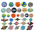 thumbnail image 1 of 33 piezas de parches termoadhesivos bordados, parches de apliques de parches de bordado planetarios, parches para coser, parches termoadhesivos para camisetas, jeans, ropa, bolsos, sombreros, 1 of 5