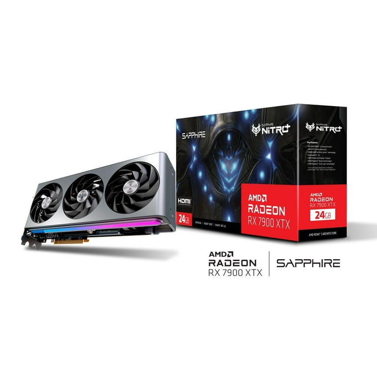 SAPPHIRE NITRO+ Radeon RX 7900 XTX 24GB GDDR6 PCI Express SAPPHIRE NITRO+ Radeon RX 7900 XTX 24GB GDDR6 PCI Express