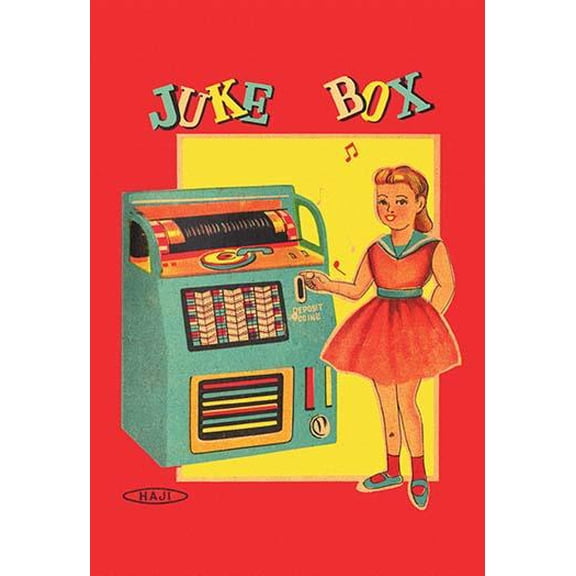 Juke Box- Fine Art Canvas Print (20" x 30")