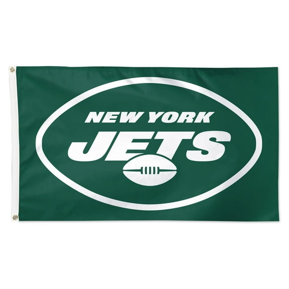 WinCraft New York Jets 3' x 5' Primary Logo Single-Sided Flag