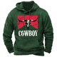 thumbnail image 3 of Nueva sudadera con capucha para hombre, sudadera con capucha con estampado de vaquero en 3D, camisetas de gran tamaño para hombre, ropa holgada vintage de Yellowstone para hombre, 3 of 5