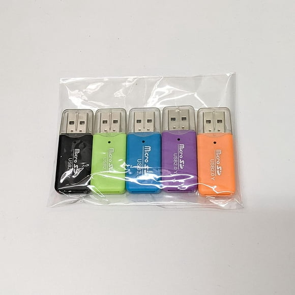 Micro SD TF Card Flash Reader USB 2.0, Memory Card Reader, microSD Card Reader for Mac Windows Linux Chrome PC Laptop