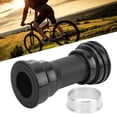 thumbnail image 4 of Support de Roulement Inférieur, Processus de Traitement Thermique Support de Pédalier de Vélo PE Tuyau en Alliage d'Aluminium Stable Corps pour Vélo de Route Noir, Rouge, 4 of 7