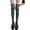 Grey, variant on Women's Autumn Winter Anchorage Red Catwalk Stockings Knee High Spliced Socks Pile Up Models